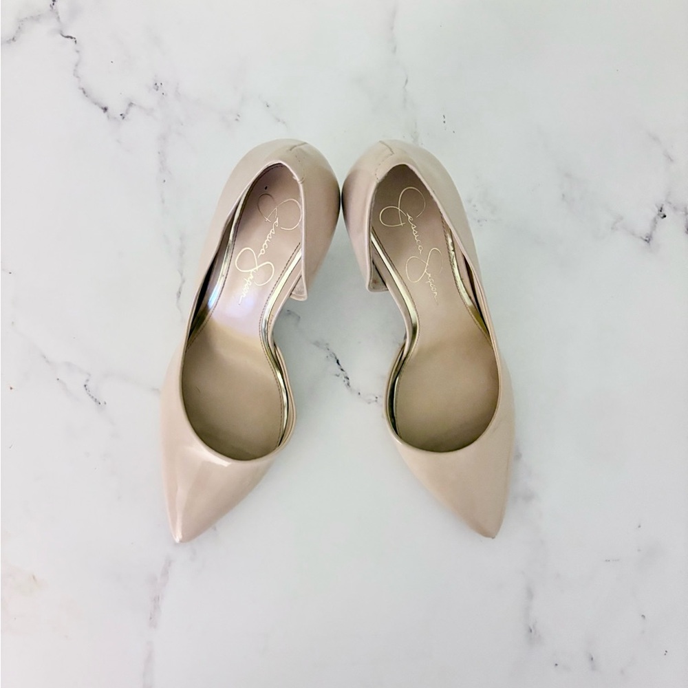 Jessica Simpson Nude Pumps